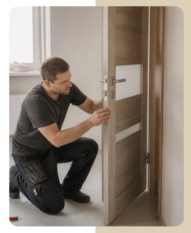 Подгонка межкомнатной двери в Коломне от 2535 р. | ДвериЛегко-Клм